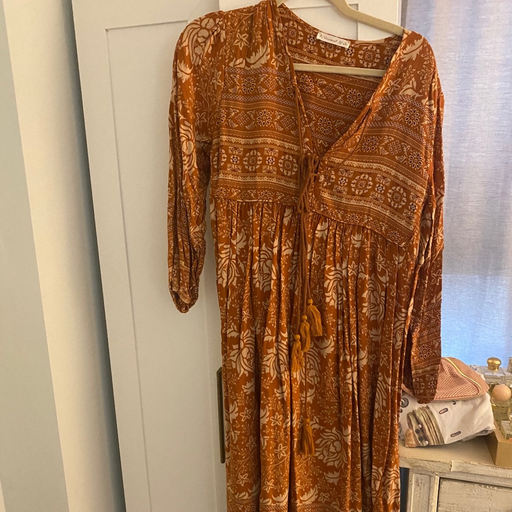 The perfect fall maxi dress